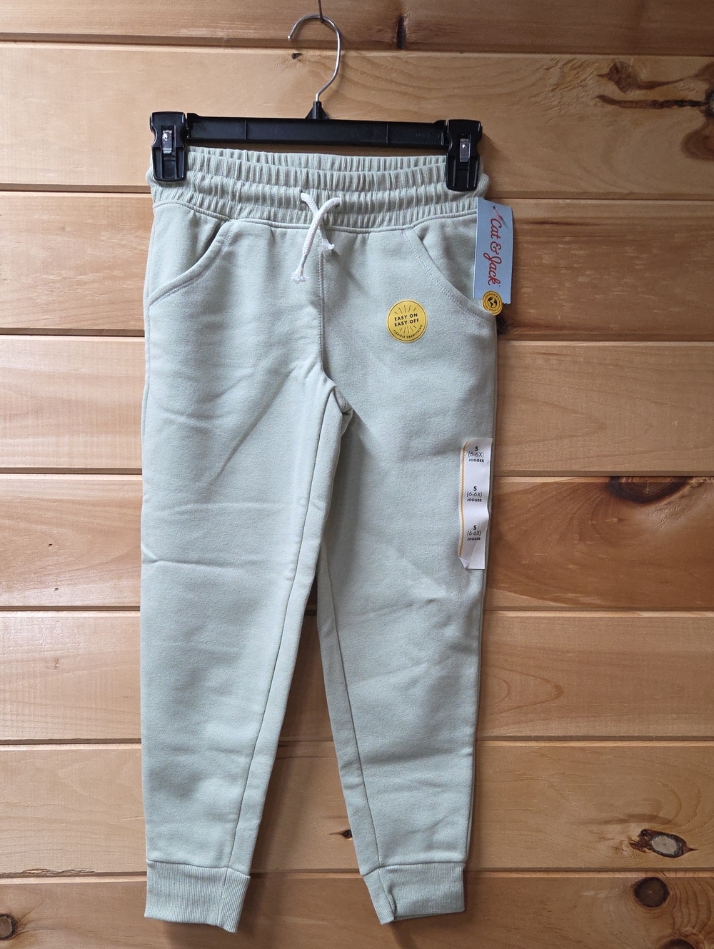Cat & Jack Light Mint Green Kids Jogger Pants